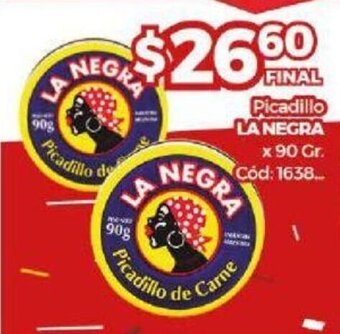 Diarco La Negra Picadillo x 90gr oferta