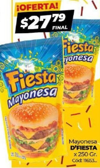Diarco D'Fiesta Mayonesa x 250gr oferta
