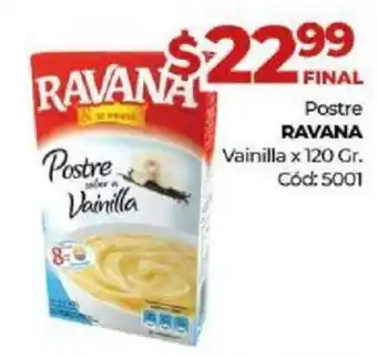 Diarco Ravana Postre Vainilla x 120gr oferta