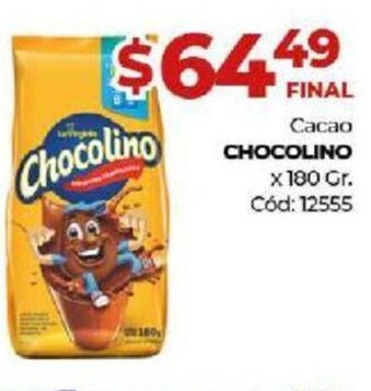 Diarco Chocolino Cacao x 180gr oferta