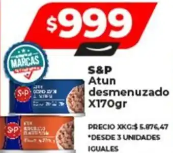 Supermayorista Vital S&P Atun desmenuzado x 170gr oferta