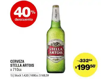 Atomo Conviene Cerveza Stella Artois x 710cc oferta