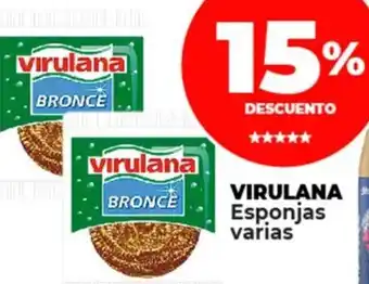 Supermayorista Vital VIRULANA Esponjas varias oferta