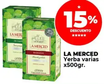 Supermayorista Vital LA MERCED Yerba varias x 500gr oferta