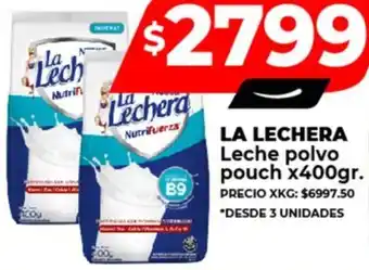Supermayorista Vital LA LECHERA Leche polvo pouch x 400gr oferta