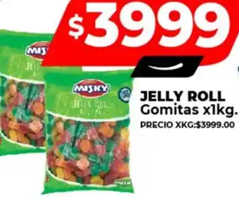 Supermayorista Vital JELLY ROLL Gomitas x 1kg oferta