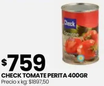 Punto Mayorista CHECK TOMATE PERITA 400GR oferta