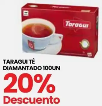 Punto Mayorista TARAGUI TÉ DIAMANTADO 100UN oferta