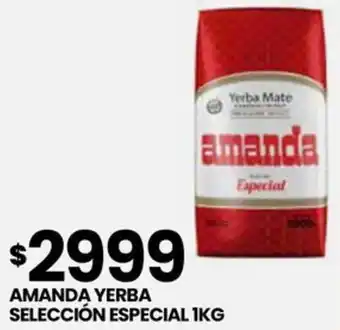Punto Mayorista AMANDA YERBA SELECCIÓN ESPECIAL 1KG oferta