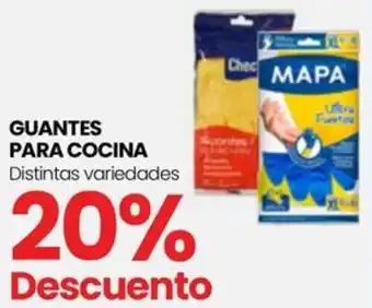 Punto Mayorista GUANTES PARA COCINA Distintas variedades oferta