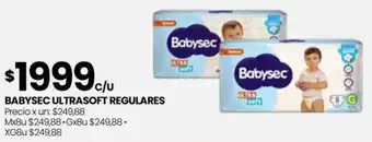 Punto Mayorista BABYSEC ULTRASOFT REGULARES oferta