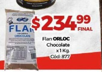 Diarco Orloc Flan Chocolate x 1kg oferta