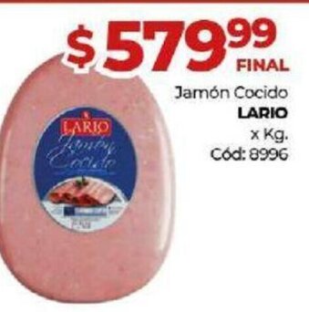 Diarco Lario Jamón Cocido x kg oferta