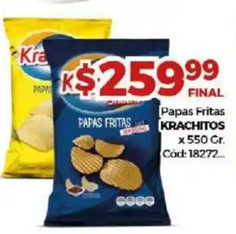 Diarco Krachitos Papas Fritas x 550gr oferta