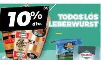 Diarco Todos Los leberwurst oferta