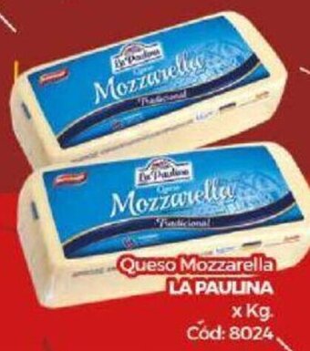Diarco La Paulina Queso Mozzarella x kg oferta