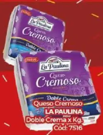 Diarco La Paulina Queso Cremoso Doble Crema x kg oferta