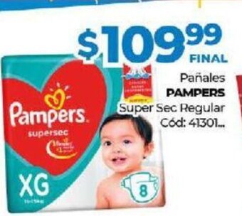 Diarco Pampers Pañales Super Sec Regular oferta