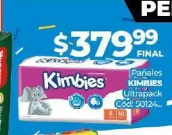 Diarco Kimbies Pañales Ultrapack oferta