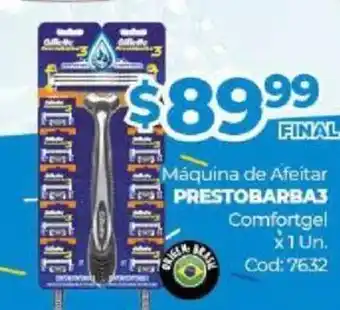 Diarco Prestobarba3 Máquina de Afeitar Comfortgl x 1Un oferta