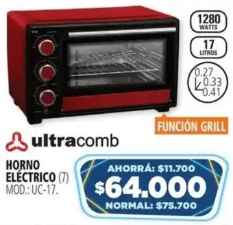 Casa del Audio ultracomb HORNO ELÉCTRICO oferta