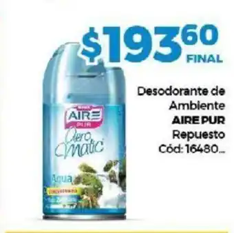 Diarco Aire Pur Desodorante de Ambiente Repuesto oferta