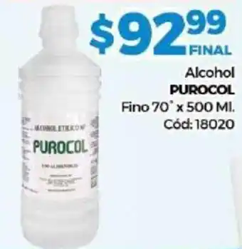 Diarco Purocol Alcohol Fino 70x 500ml oferta