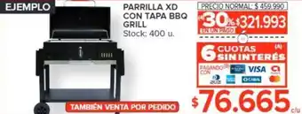 Carrefour PARRILLA XD CON TAPA BBQ GRILL oferta