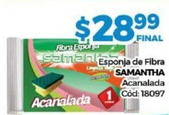 Diarco Samantha Esponja de Fibra Acanalada oferta