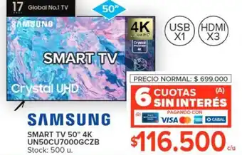 Carrefour SAMSUNG SMART TV 50" oferta