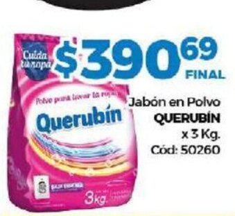 Diarco Querubin Jabón en Polvo 3kg oferta