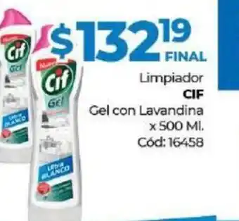 Diarco CIF Limpiador Gel con Lavandina 500ml oferta