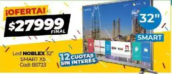 Diarco Noblex Led 32"Smart x5 oferta