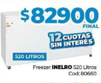 Diarco Inelro Freezer 520 Litros oferta
