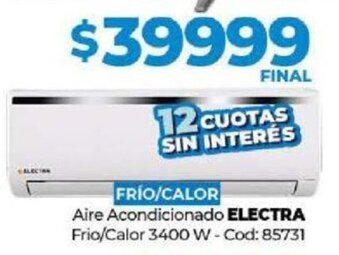Diarco Electra Aire Acondicionado Frio/Calor 3400W oferta