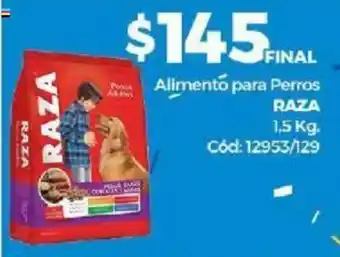 Diarco Raza Alimento para Perros 1,5kg oferta