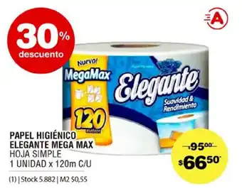 Atomo Conviene Papel Higiénico Elegante Mega Max oferta