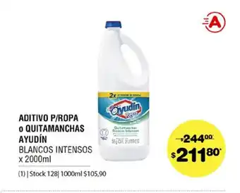 Atomo Conviene Aditivo P/Ropa o Quitamanchas Ayudin x 200ml oferta