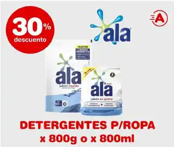 Atomo Conviene Ala Detergentes P/Ropa x 800g oferta