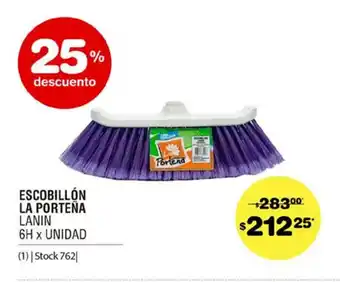 Atomo Conviene Escobillón La Porteña 6h oferta