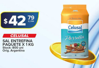 Carrefour Maxi Celusal Sal Entrefina Paquete x 1kg oferta