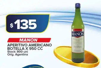 Carrefour Maxi Manon Aperitivo Americano Botella x 950cc oferta