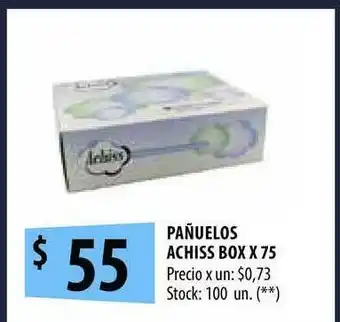 Pañuelos Achiss Box x 75