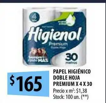 Punto Mayorista Papel Higiénico Doble Hoja Premium oferta