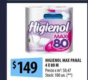 Punto Mayorista Higienol Max Panal oferta