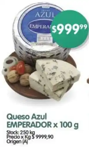 Supermercados Buenos Días Queso Azul EMPERADOR x 100g oferta