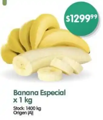 Supermercados Buenos Días Banana Especial x 1kg oferta