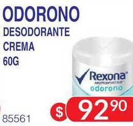 Masivos Odorono Desodorante Crema 60g oferta