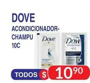 Masivos Dove Acondicionadorchampu 10c oferta
