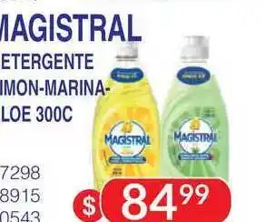 Masivos Magistral Detergente Limon-Marina-Aloe 300c oferta